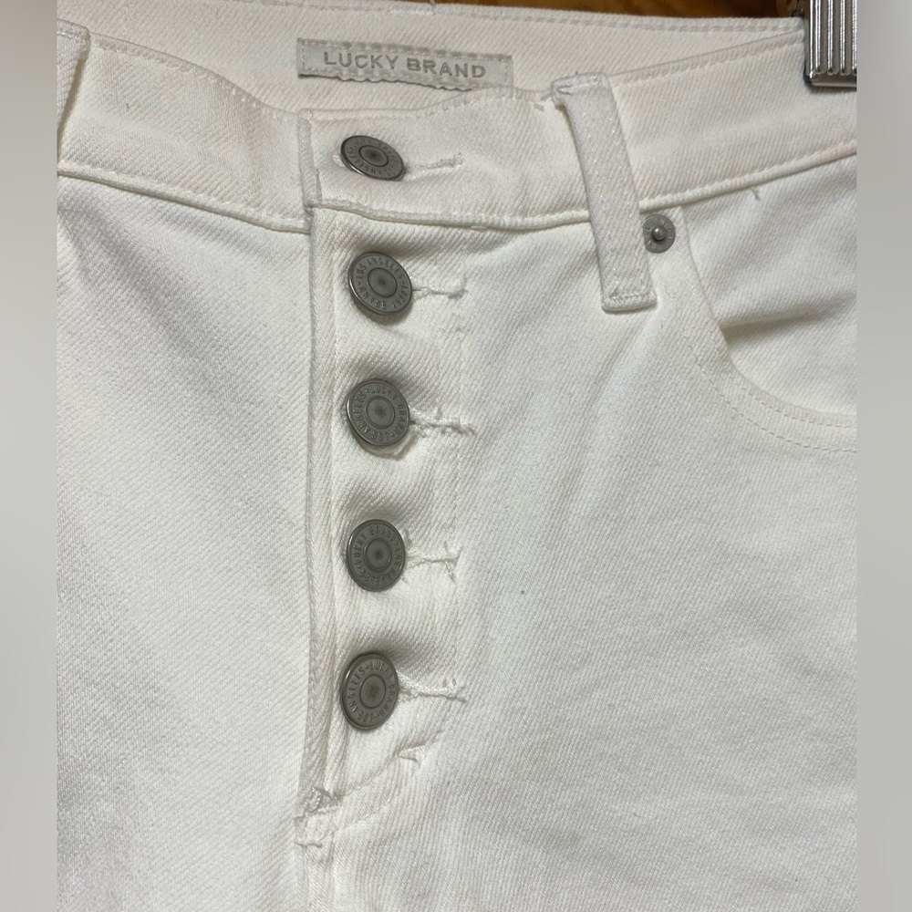 lucky brand mid rise authentic straight - Picture 11 of 12